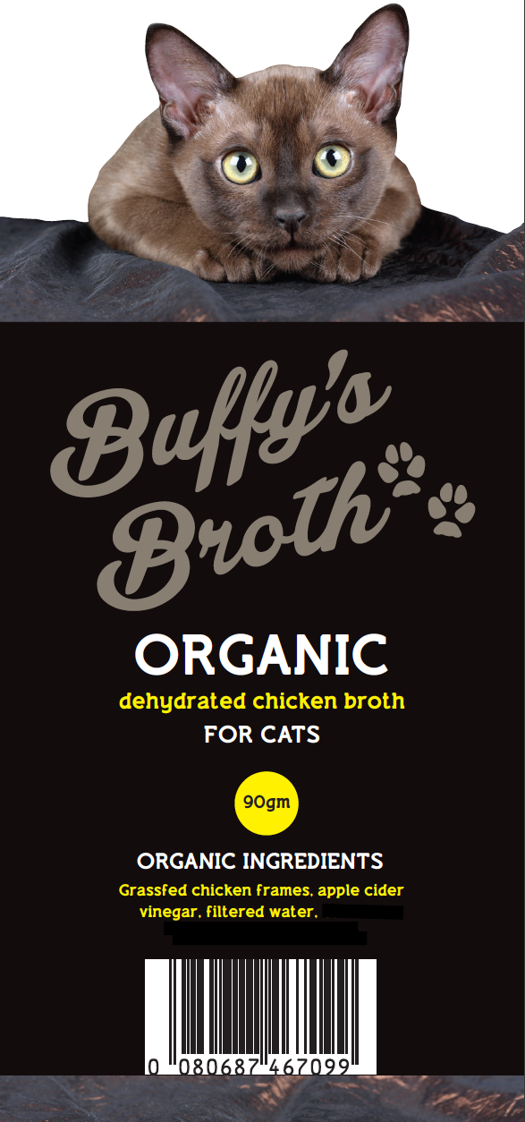 Chicken Bone Broth for Cats (organic)