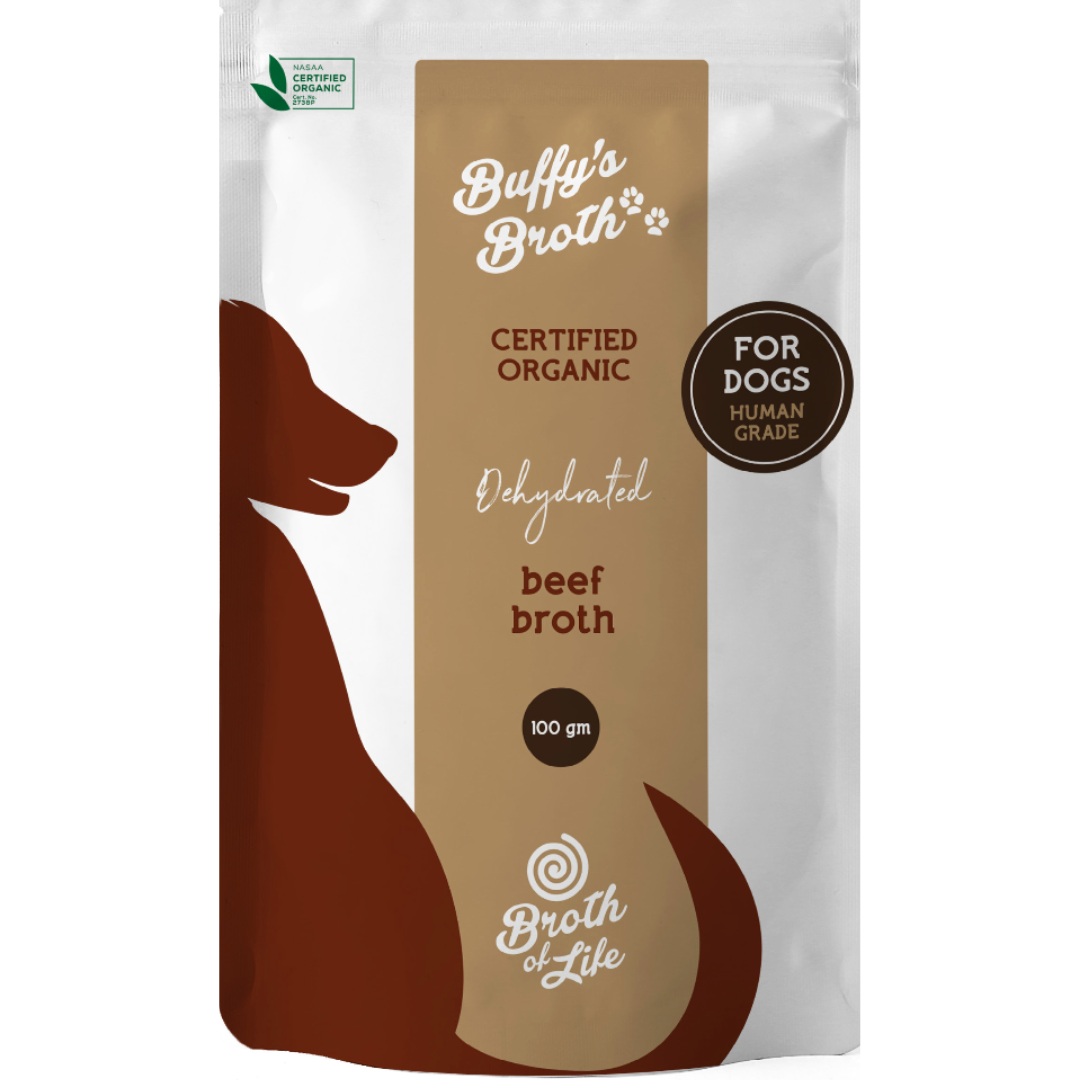 Beef Bone Broth for Dogs (organic)