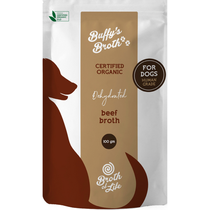 Beef Bone Broth for Dogs (organic)